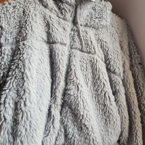 Urban Outfitters Fuzzy Gray Jacket
